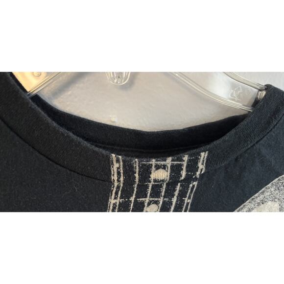 Authentic Tultex 2005 Black Nirvana Guitar Graphic Short Sleeve Size Large - Picture 7 of 8